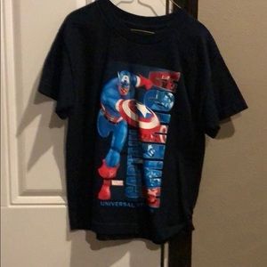 Captain America Universal Studios Shirt